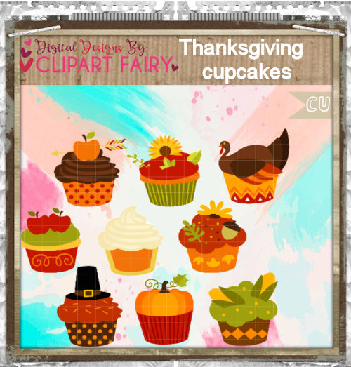 Sweet Thanksgiving Cupcakes